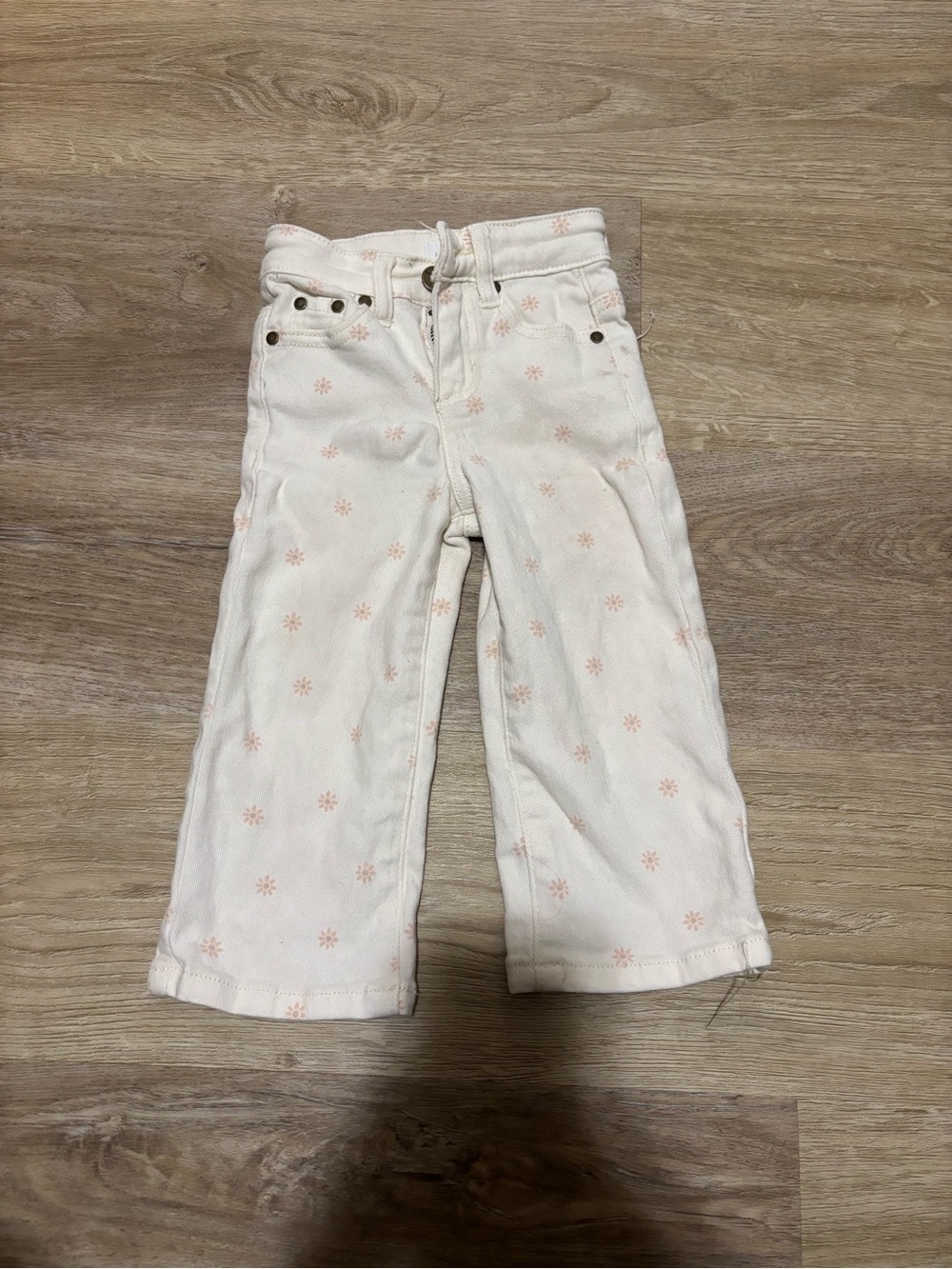 Jamie Kay Jeans with Soft Pink Floral Print